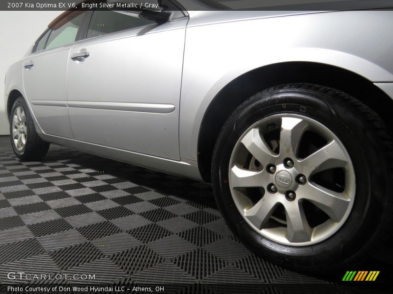 Bright Silver Metallic / Gray 2007 Kia Optima EX V6
