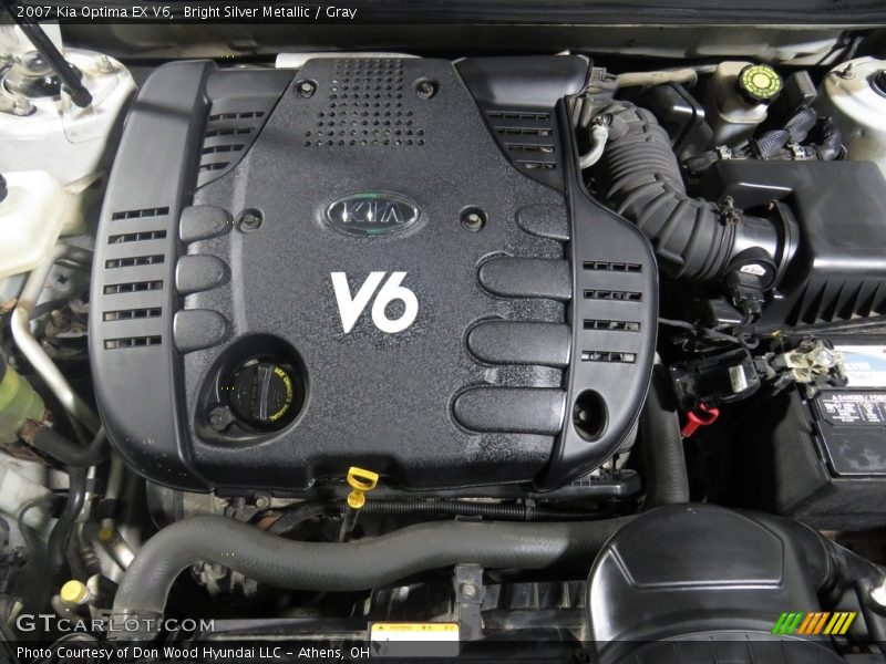 Bright Silver Metallic / Gray 2007 Kia Optima EX V6