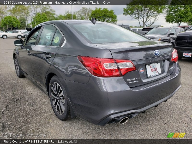 Magnetite Gray Metallic / Titanium Gray 2019 Subaru Legacy 2.5i Premium