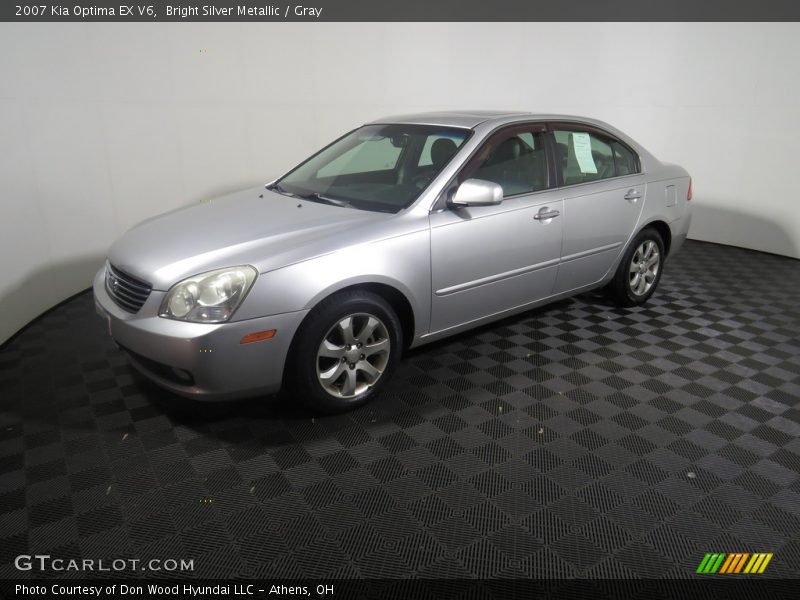 Bright Silver Metallic / Gray 2007 Kia Optima EX V6