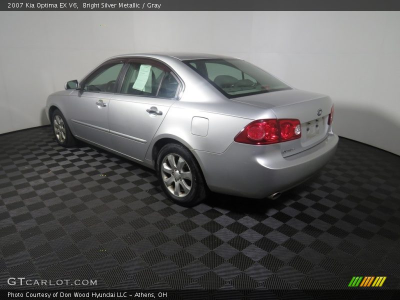 Bright Silver Metallic / Gray 2007 Kia Optima EX V6