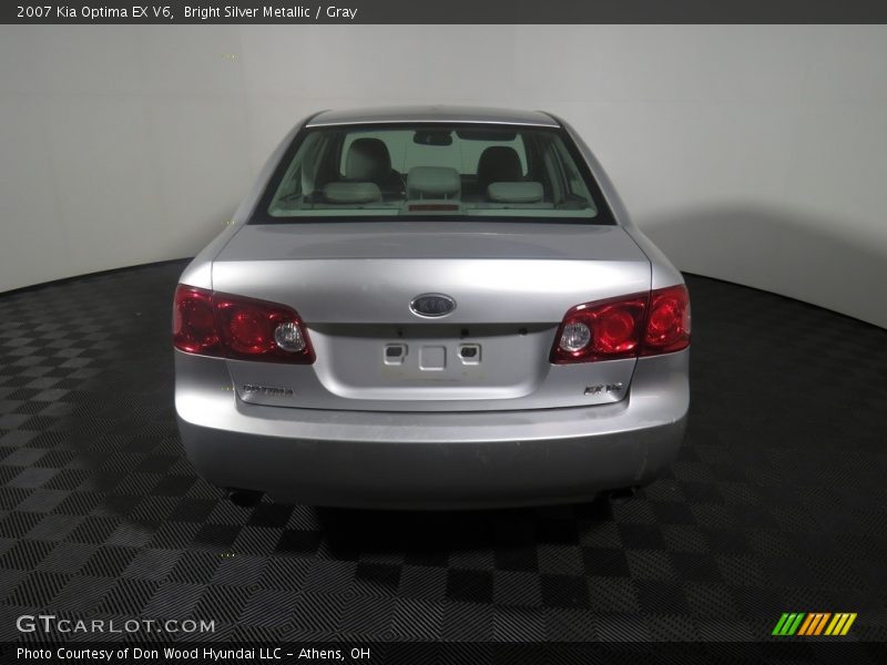 Bright Silver Metallic / Gray 2007 Kia Optima EX V6