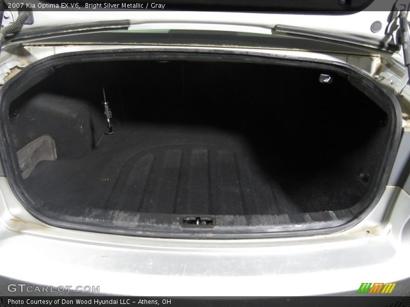 Bright Silver Metallic / Gray 2007 Kia Optima EX V6
