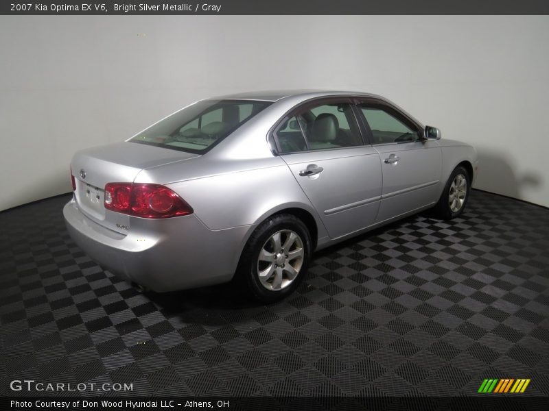 Bright Silver Metallic / Gray 2007 Kia Optima EX V6