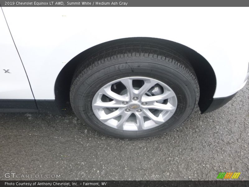 Summit White / Medium Ash Gray 2019 Chevrolet Equinox LT AWD