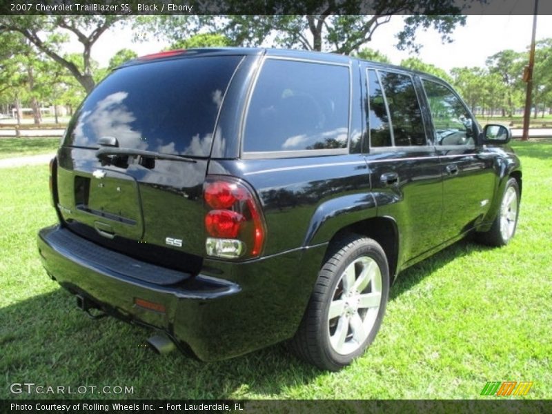 Black / Ebony 2007 Chevrolet TrailBlazer SS