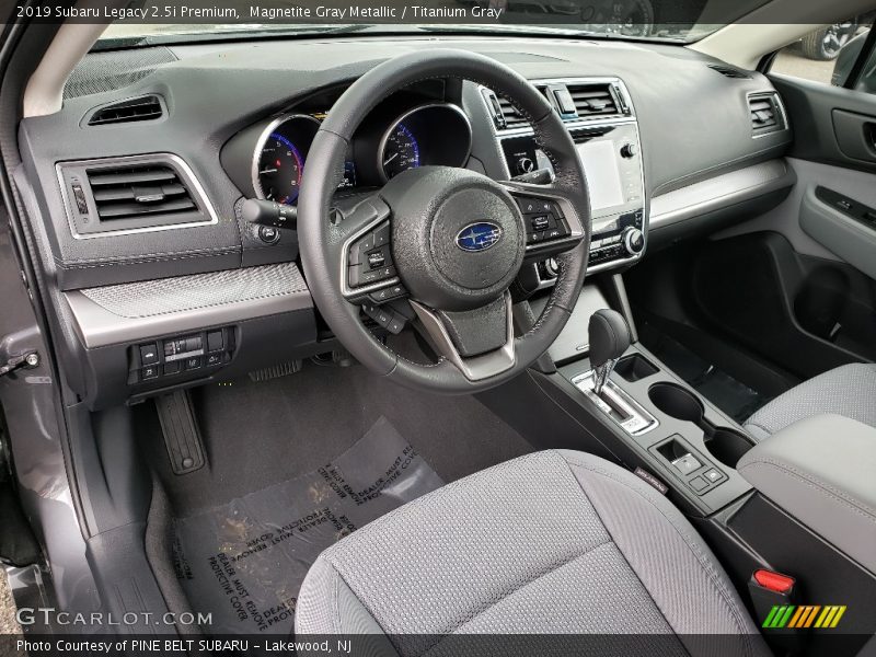 Magnetite Gray Metallic / Titanium Gray 2019 Subaru Legacy 2.5i Premium