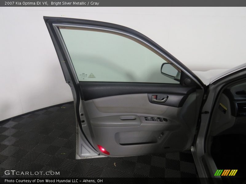 Bright Silver Metallic / Gray 2007 Kia Optima EX V6