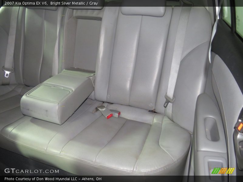 Bright Silver Metallic / Gray 2007 Kia Optima EX V6
