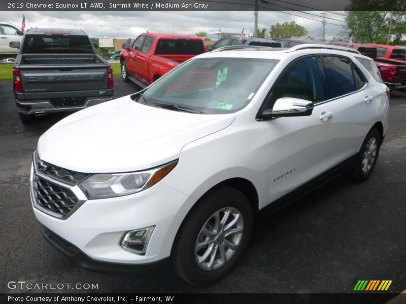 Summit White / Medium Ash Gray 2019 Chevrolet Equinox LT AWD