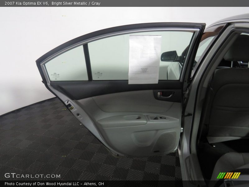 Bright Silver Metallic / Gray 2007 Kia Optima EX V6
