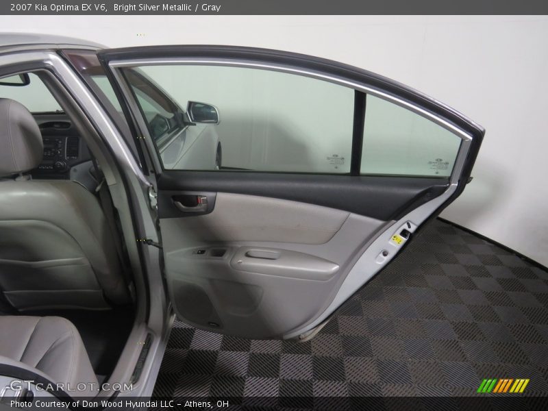 Bright Silver Metallic / Gray 2007 Kia Optima EX V6