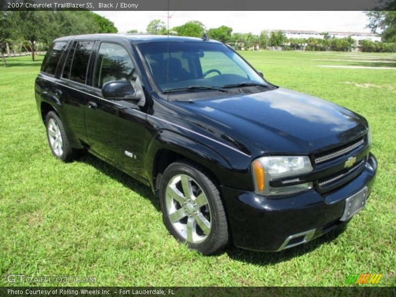 Black / Ebony 2007 Chevrolet TrailBlazer SS