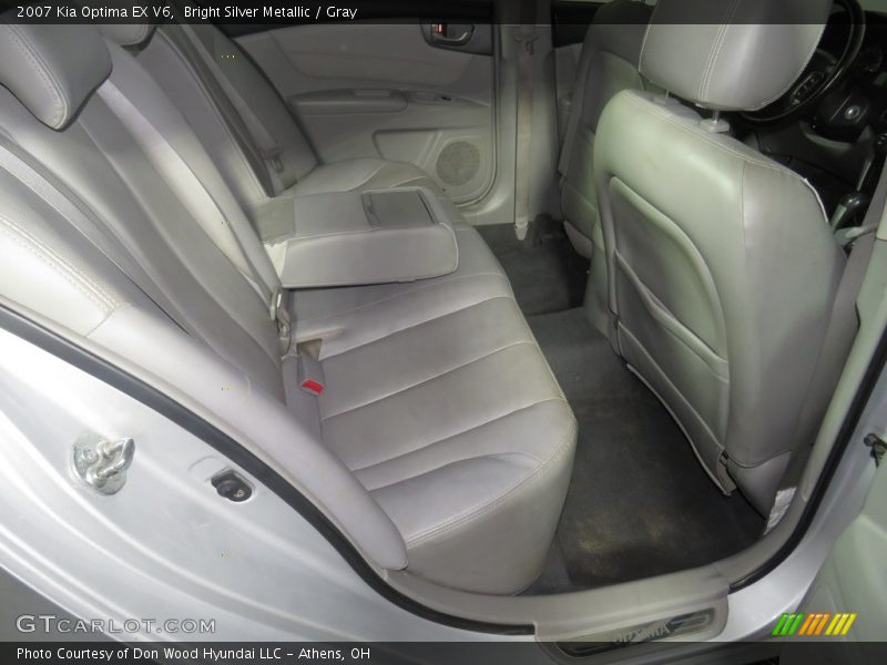Bright Silver Metallic / Gray 2007 Kia Optima EX V6