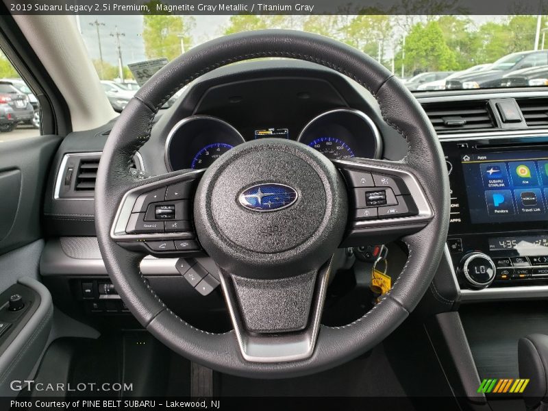 Magnetite Gray Metallic / Titanium Gray 2019 Subaru Legacy 2.5i Premium