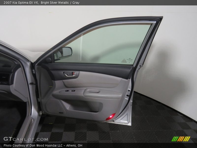Bright Silver Metallic / Gray 2007 Kia Optima EX V6