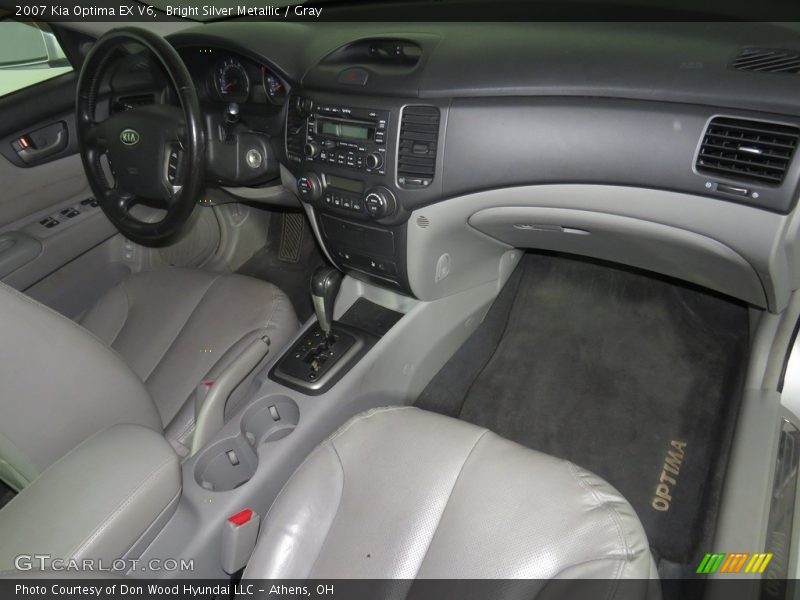 Bright Silver Metallic / Gray 2007 Kia Optima EX V6