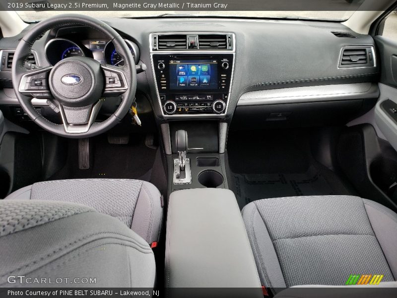 Magnetite Gray Metallic / Titanium Gray 2019 Subaru Legacy 2.5i Premium