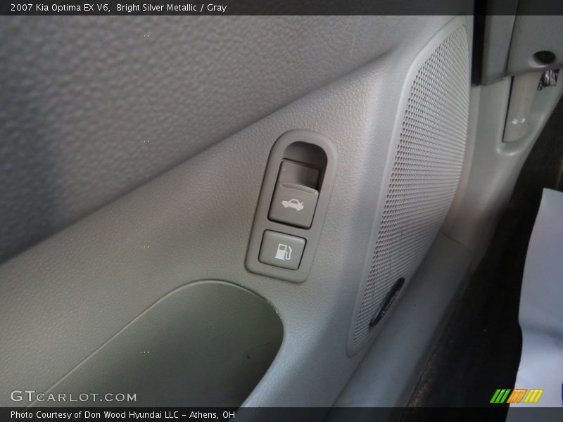 Bright Silver Metallic / Gray 2007 Kia Optima EX V6
