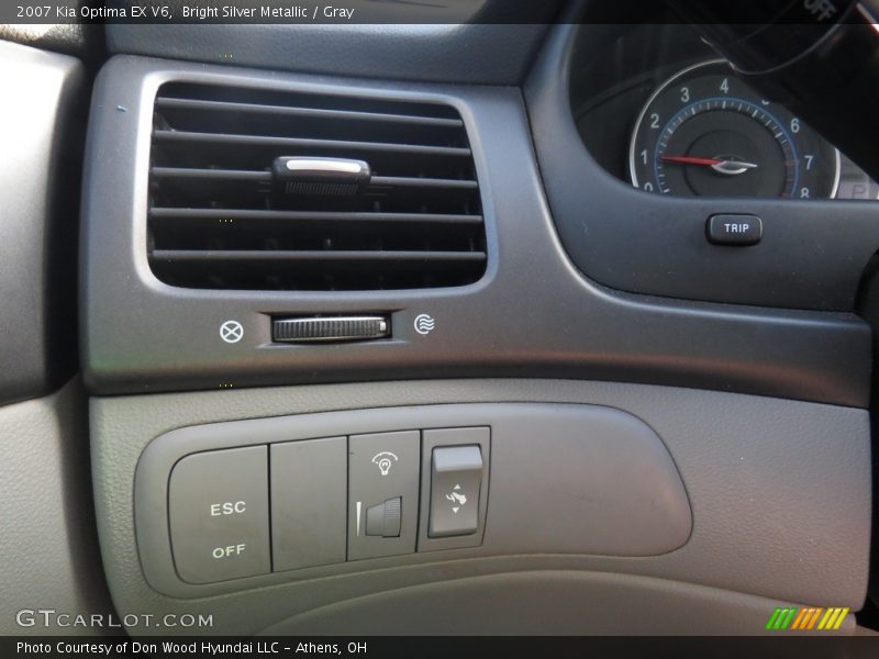 Bright Silver Metallic / Gray 2007 Kia Optima EX V6