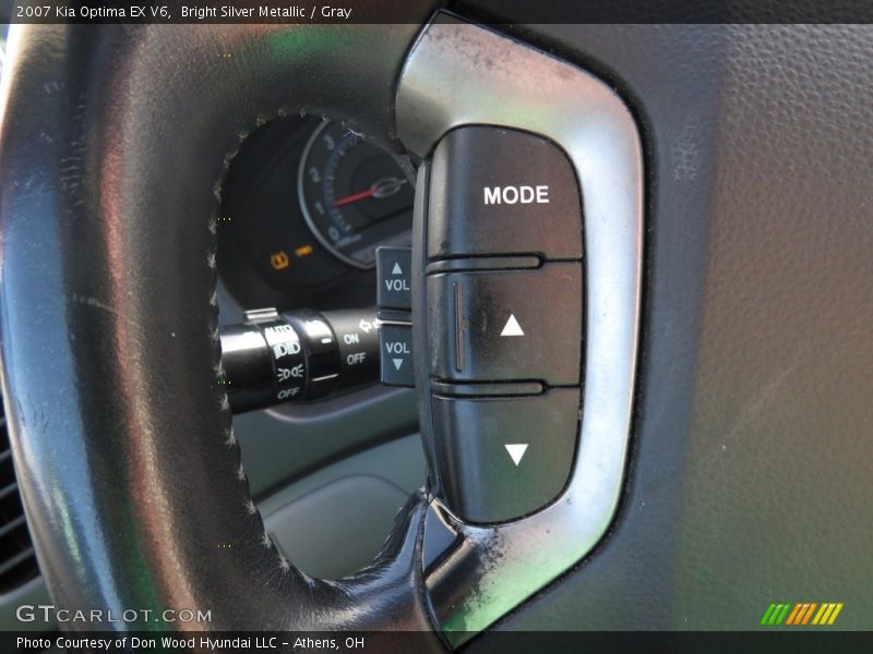 Bright Silver Metallic / Gray 2007 Kia Optima EX V6