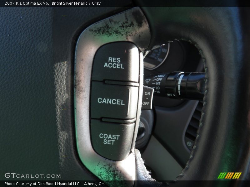 Bright Silver Metallic / Gray 2007 Kia Optima EX V6