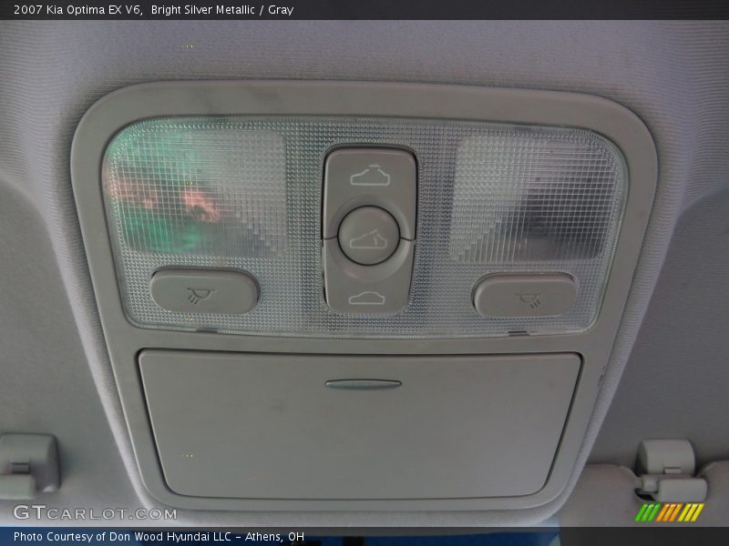 Bright Silver Metallic / Gray 2007 Kia Optima EX V6
