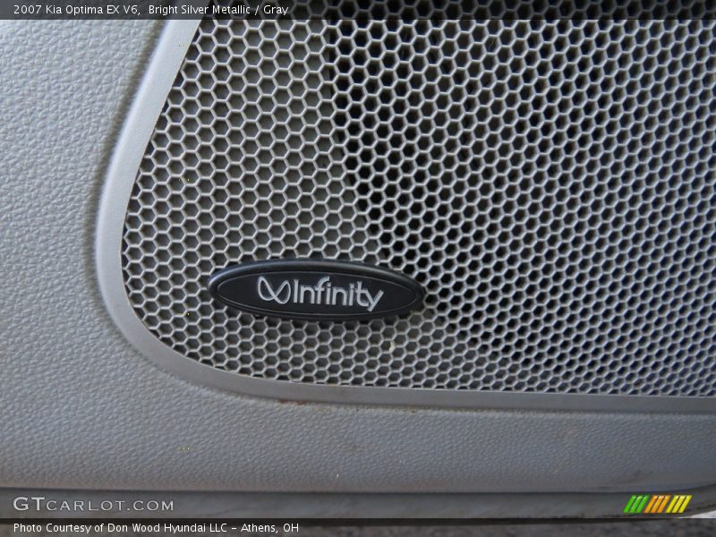 Bright Silver Metallic / Gray 2007 Kia Optima EX V6
