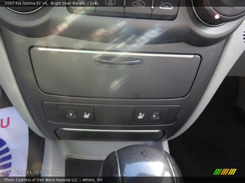 Bright Silver Metallic / Gray 2007 Kia Optima EX V6