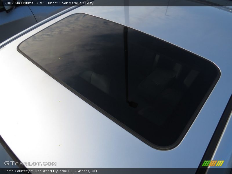 Bright Silver Metallic / Gray 2007 Kia Optima EX V6