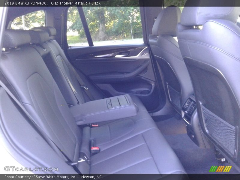 Glacier Silver Metallic / Black 2019 BMW X3 xDrive30i
