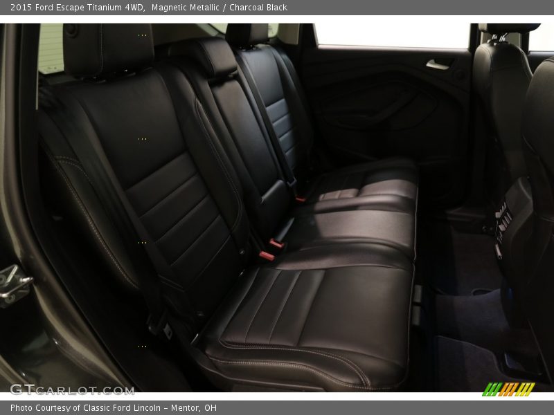 Magnetic Metallic / Charcoal Black 2015 Ford Escape Titanium 4WD