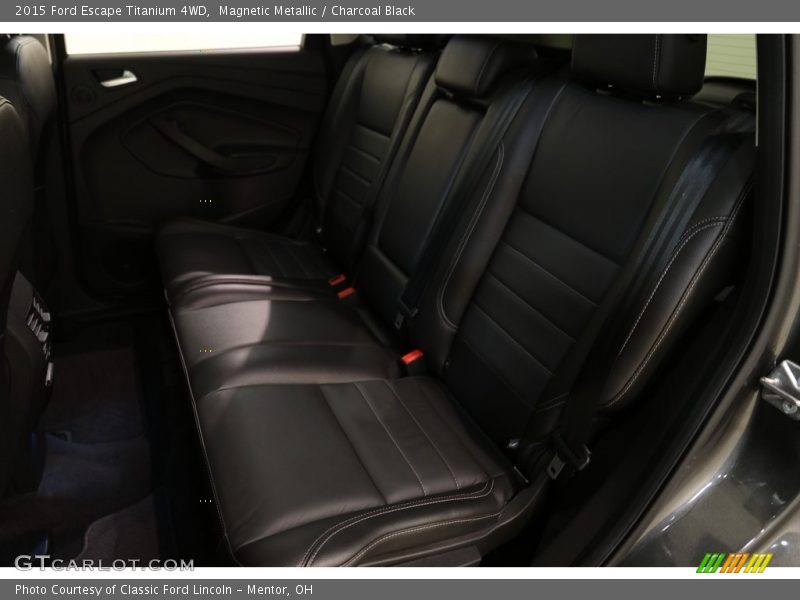 Magnetic Metallic / Charcoal Black 2015 Ford Escape Titanium 4WD