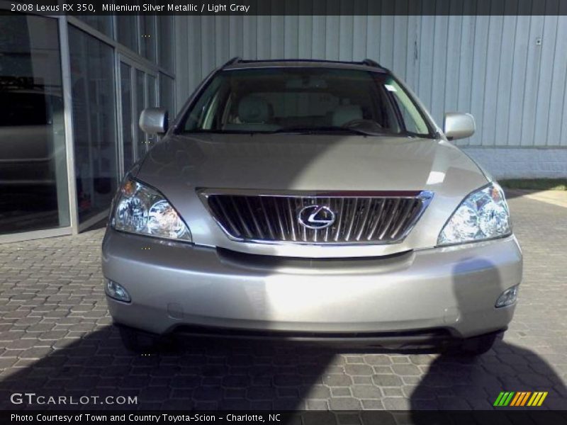 Millenium Silver Metallic / Light Gray 2008 Lexus RX 350