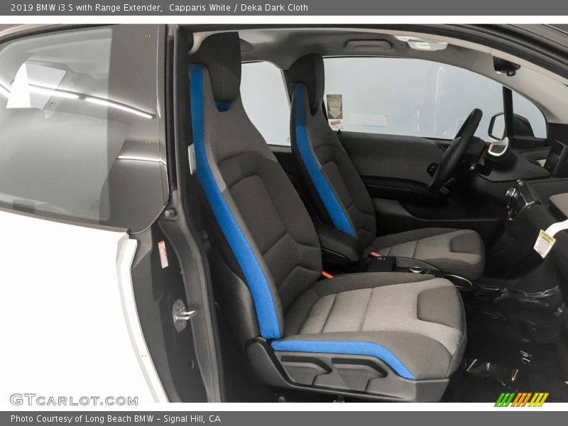 Front Seat of 2019 i3 S with Range Extender