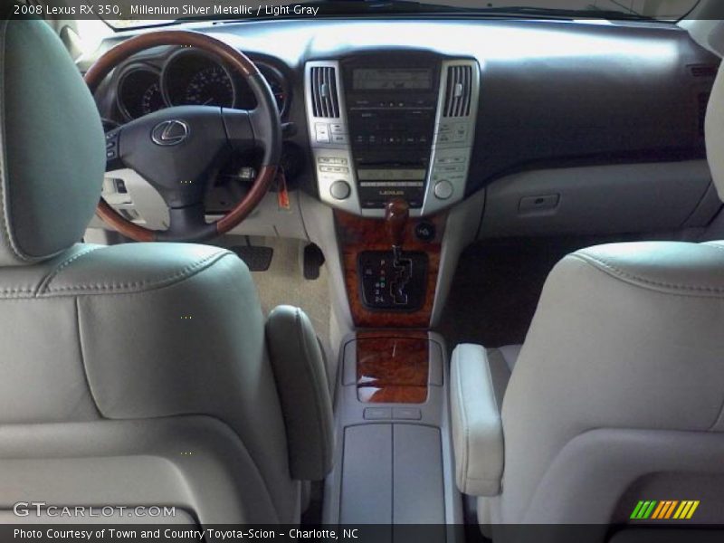 Millenium Silver Metallic / Light Gray 2008 Lexus RX 350