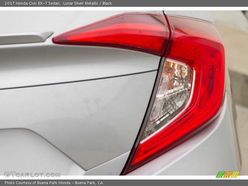 Lunar Silver Metallic / Black 2017 Honda Civic EX-T Sedan