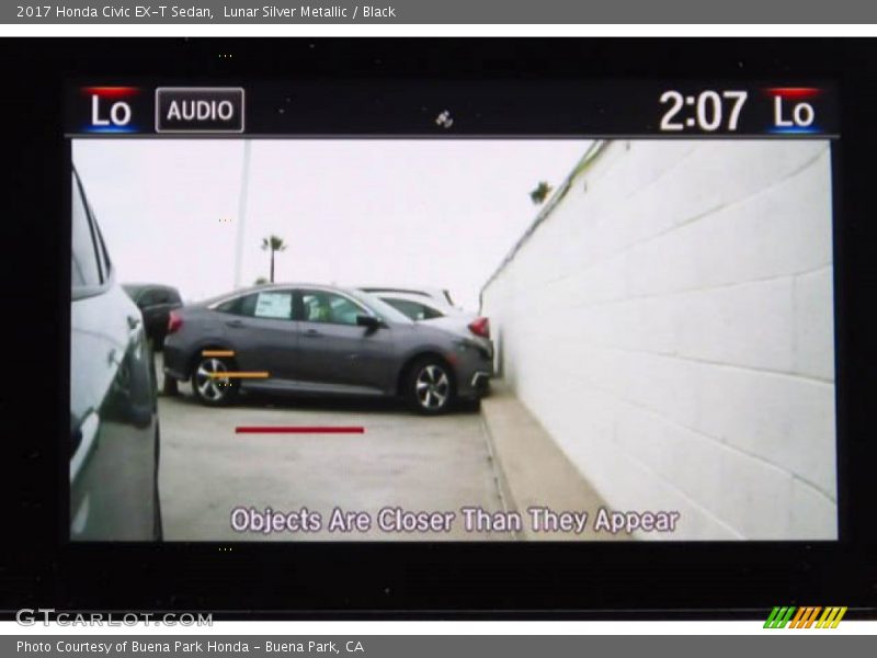Lunar Silver Metallic / Black 2017 Honda Civic EX-T Sedan