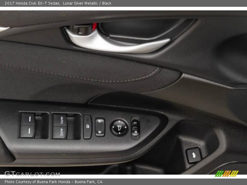 Lunar Silver Metallic / Black 2017 Honda Civic EX-T Sedan