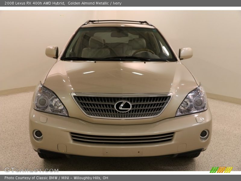 Golden Almond Metallic / Ivory 2008 Lexus RX 400h AWD Hybrid