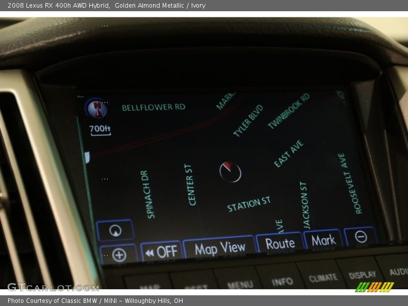 Golden Almond Metallic / Ivory 2008 Lexus RX 400h AWD Hybrid