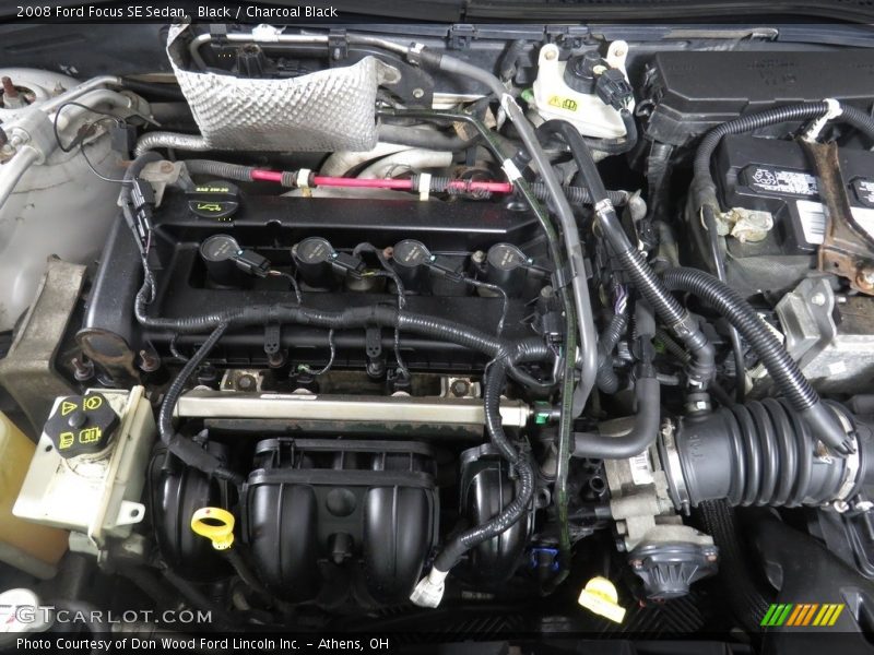 Black / Charcoal Black 2008 Ford Focus SE Sedan