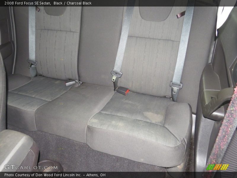 Black / Charcoal Black 2008 Ford Focus SE Sedan
