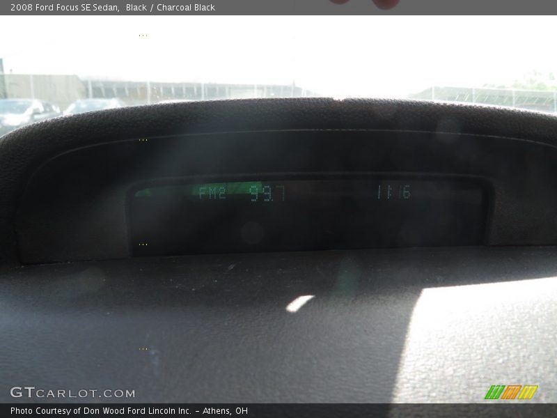 Black / Charcoal Black 2008 Ford Focus SE Sedan