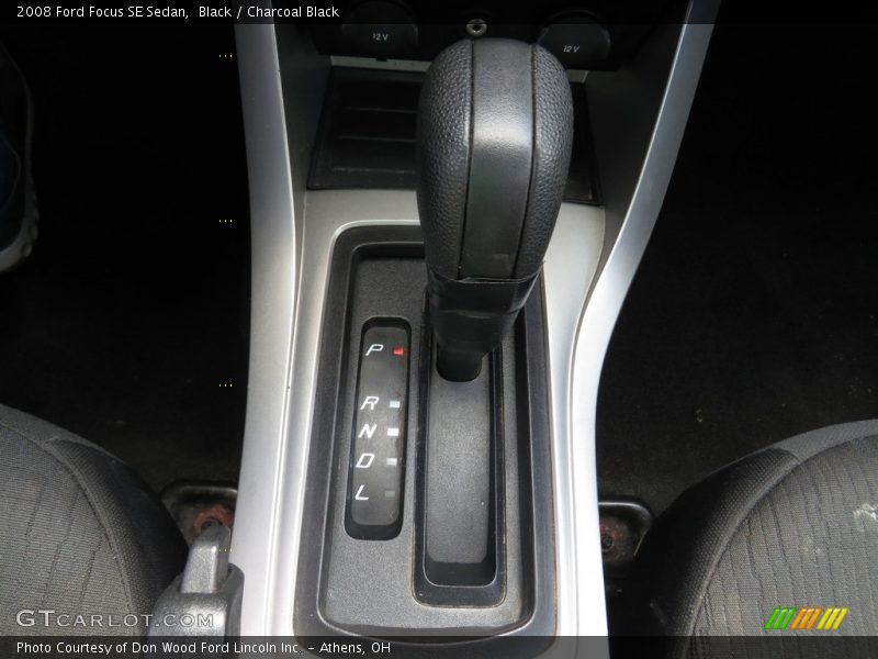 Black / Charcoal Black 2008 Ford Focus SE Sedan