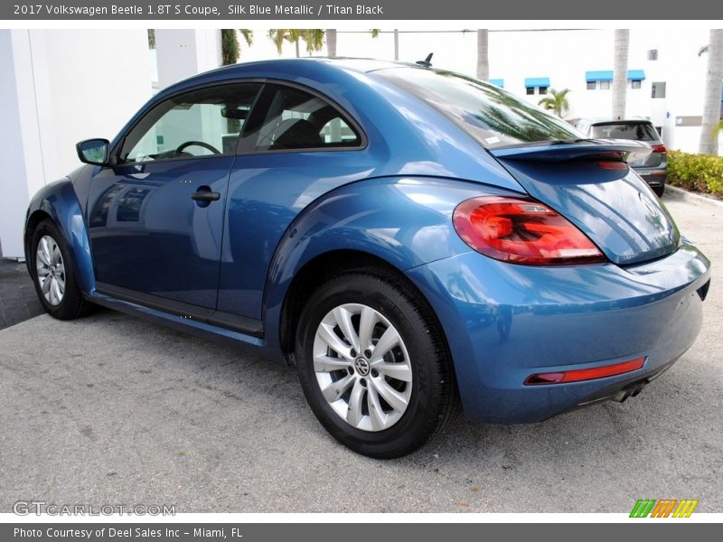 Silk Blue Metallic / Titan Black 2017 Volkswagen Beetle 1.8T S Coupe