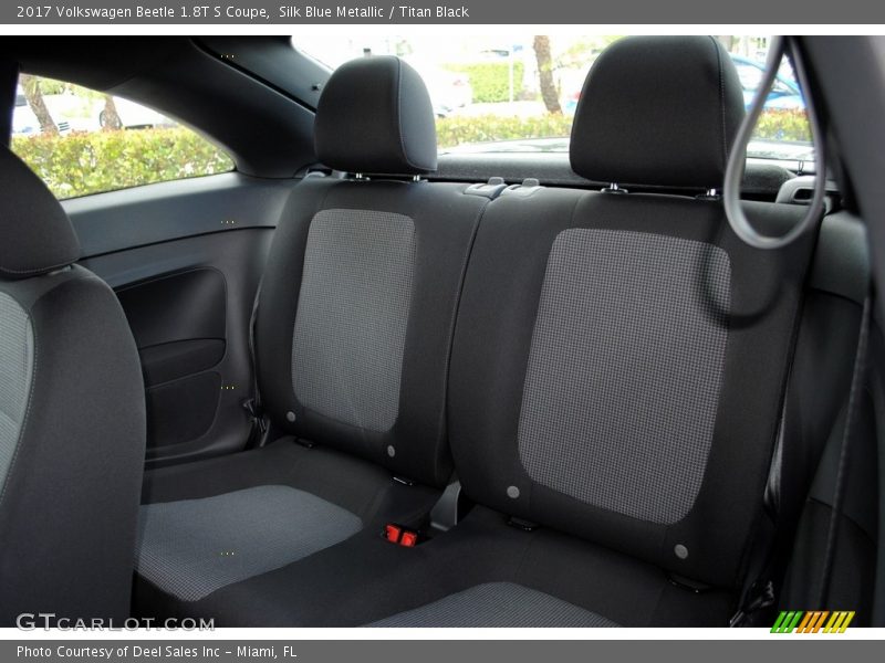 Silk Blue Metallic / Titan Black 2017 Volkswagen Beetle 1.8T S Coupe