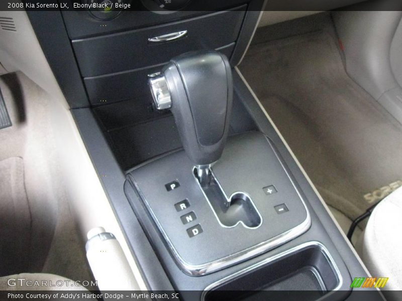 Ebony Black / Beige 2008 Kia Sorento LX