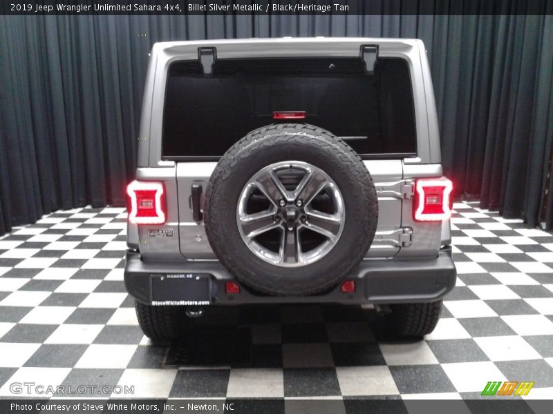 Billet Silver Metallic / Black/Heritage Tan 2019 Jeep Wrangler Unlimited Sahara 4x4