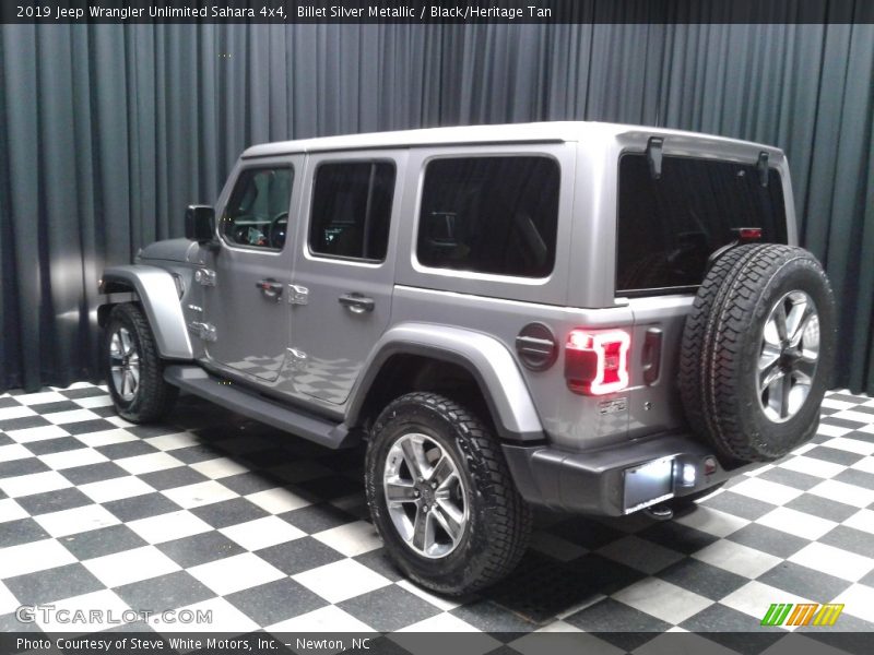 Billet Silver Metallic / Black/Heritage Tan 2019 Jeep Wrangler Unlimited Sahara 4x4